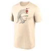 Nike Natural Usc Trojans Campus Shadow Legend Performance T-shirt In Neutral