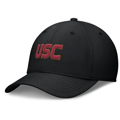 Nike Usc Classic  Men's Dri-fit College Hat In Black