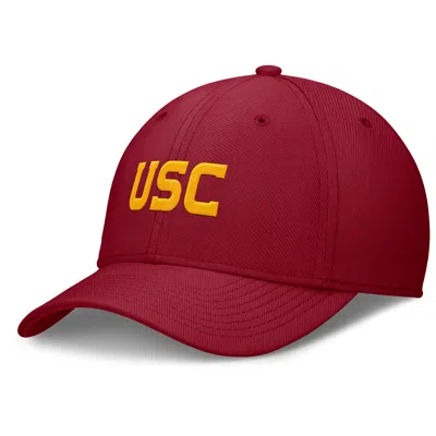 Nike Usc Classic  Men's Dri-fit College Hat In Red