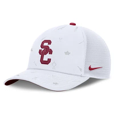 Nike Usc Country Club Golfin' Rise  Unisex College Trucker Adjustable Hat In Red