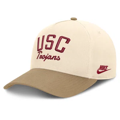 Nike Usc Legacy Rise  Unisex College A-frame Adjustable Hat In Brown