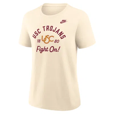 Nike Usc Legacy Team Name  Women's College T-shirt In Brown
