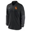 Nike Usc  Men's Dri-fit College 1/2-zip Top In Black