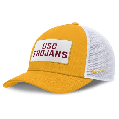 NIKE USC ON-FIELD RISE  MEN'S COLLEGE TRUCKER ADJUSTABLE HAT,1015911672