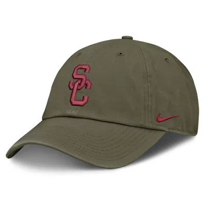 Nike Usc Primetime Club  Unisex College Adjustable Hat In Brown