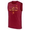 Nike Usc Primetime Legend Tricode  Men's Dri-fit College Muscle Tank Top In Red