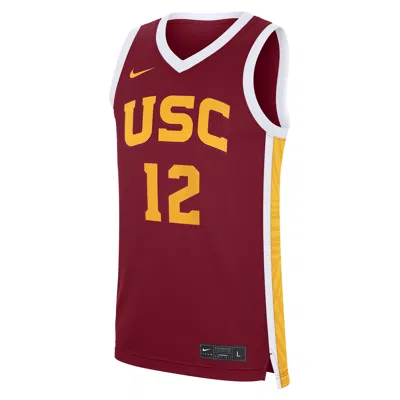 Nike Usc Replica Unisex  Women's Dri-fit College Womenâs Basketball Jersey In Brown