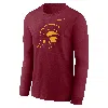Nike Usc Trojans Alternate Logo  Men's College Long-sleeve T-shirt In Red