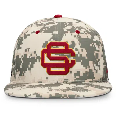 Nike Usc Trojans Dugout True Menâs  Men's Dri-fit College Fitted Hat In Green