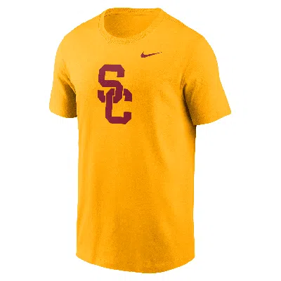 Nike Usc Trojans Primetime Logo  Men's College T-shirt In Yellow
