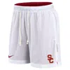 Nike Usc Trojans Primetime Reversible  Men's Dri-fit College Shorts In Gray