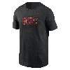 Nike Usc Trojans Primetime Wordmark  Men's College T-shirt In Black