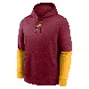 Nike Usc Trojans Sideline Team Issue Club  Men's College Pullover Hoodie In Red