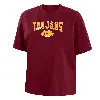 Nike Usc  Women's College Boxy T-shirt In Red