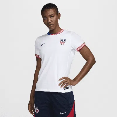 Nike Usmnt 2024 Stadium Home  Women's Dri-fit Soccer Replica Jersey In White