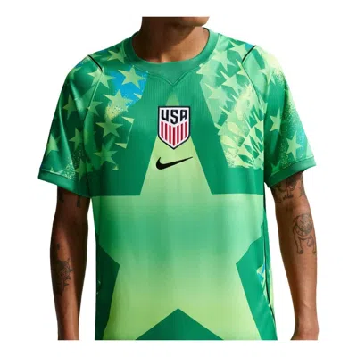 Nike Usmnt 2026 Stadium Goalkeeper T-shirt In Green