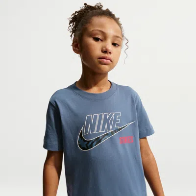 Nike Usmnt Big Kids'  Soccer T-shirt In Blue