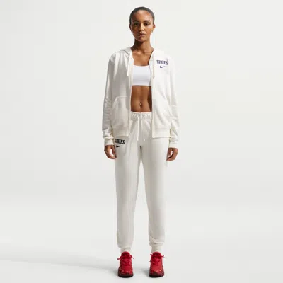 Nike Usmnt Club Fleece  Women's Soccer Mid-rise Pants In Neutral