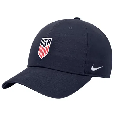 Nike Usmnt Club  Unisex Soccer Cap In Blue