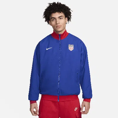 Nike Usmnt Strike  Men's Dri-fit Soccer Jacket In Blue
