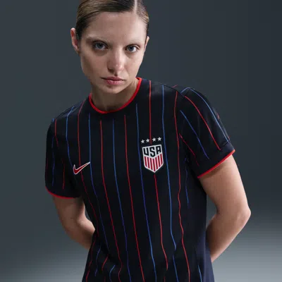 Nike Uswnt 2025 Stadium Away (team)  Women's Dri-fit Soccer Replica Jersey In Blue