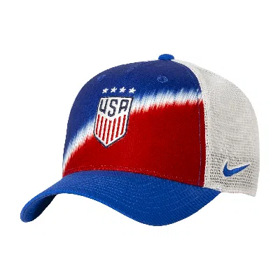 Nike Uswnt  Unisex Soccer Trucker Cap In Blue