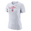 Nike Uswnt  Women's Soccer T-shirt In White