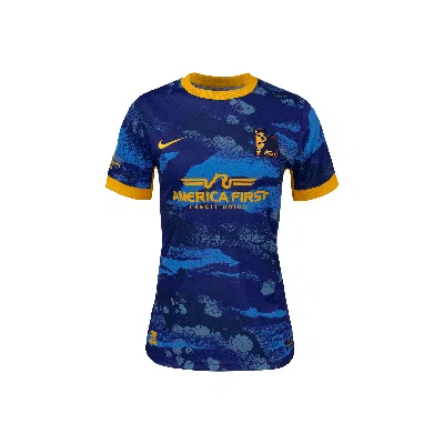 Nike Utah Royals Fc 2025 Stadium Away  Women's Dri-fit Nwsl Replica Jersey In Blue