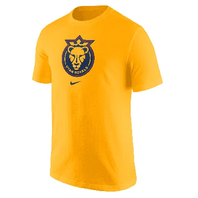 Nike Utah Royals Fc  Men's Nwsl T-shirt In Yellow