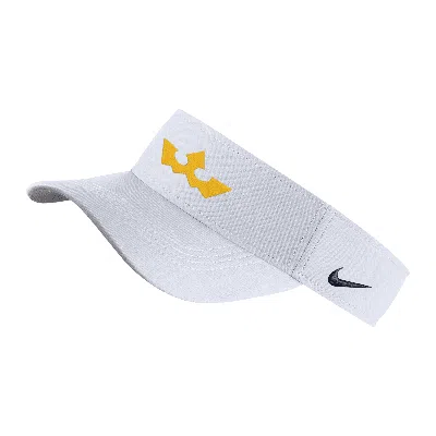 Nike Utah Royals Fc  Unisex Dri-fit Nwsl Visor In White