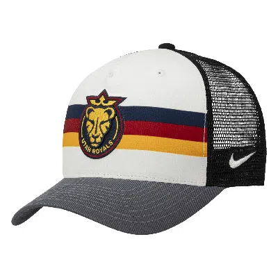 Nike Utah Royals Fc  Unisex Nwsl Trucker Cap In Black