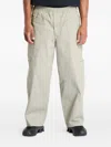 Nike Utility-pockets Wide-leg Trousers In Gray