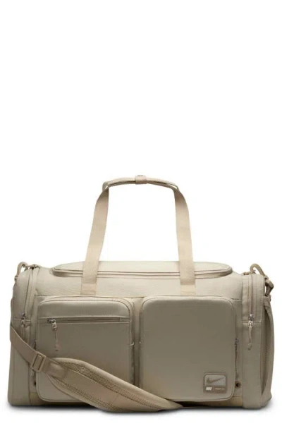 Nike Utility Power 2.0 Duffle Bag In Desert Khaki/desert Khaki