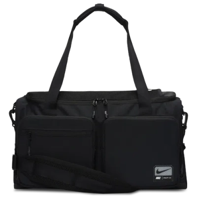 Nike Utility S Power Duffel In Black/black