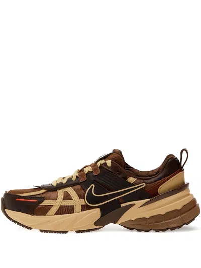 Nike V2k Mesh Sneakers In Brown