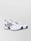 Nike V2k Mesh Upper Rubber Sole Sneakers In White Platinum Tint