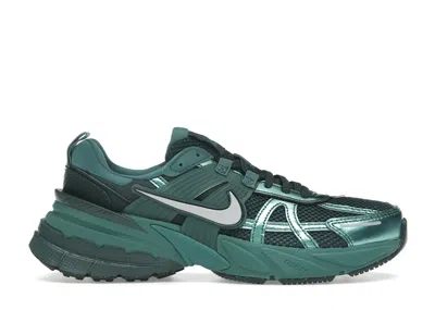 Pre-owned Nike V2k Run Bicoastal (women's) Sneakers In Biscoastal/metallic Silver/vintage Green In Multi