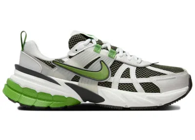 Pre-owned Nike V2k Run Chlorophyll (women's) Sneakers In Sequoia/light Iron Ore/summit White