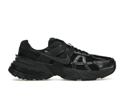 Pre-owned Nike V2k Run Dark Smoke Grey (women's) Sneakers In Black/anthracite