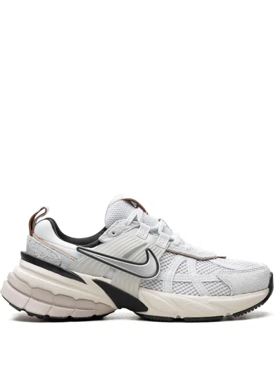 NIKE V2K RUN "PURE PLATINUM/CHROME'" SNEAKERS