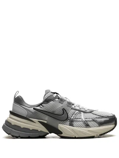 Nike V2k Run "pure Platinum/wolf Grey" Sneakers In Grau