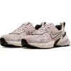 Nike Women's V2k Run Running Sneakers From Finish Line In Platinum Violet/bone/black