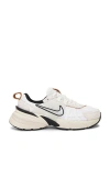 Nike V2k Run Trainers In Summit White  Chrome  & Light Orewood Br