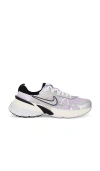 Nike V2k Run Sneakers In Silver And Grape In Doll  Metallic Silver  Black  & Barely G