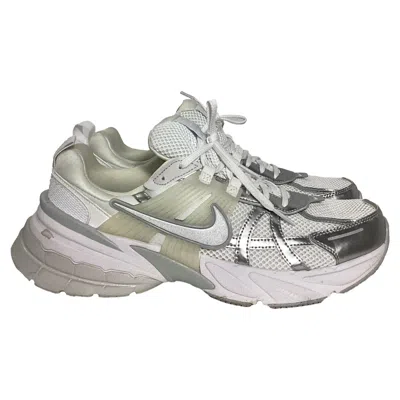 Nike V2k Run Sneakers In White Synthetic Mesh