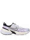 Nike V2k Run Sneakers In Silver And Grape In Purple