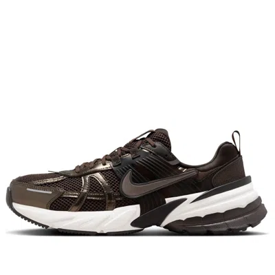 NIKE NIKE V2K RUN 'VELVET BROWN WHITE'