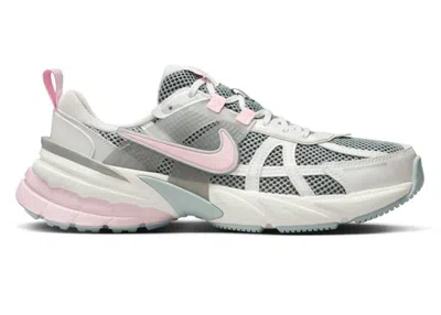 Pre-owned Nike V2k Run (women's) Sneakers In Light Pumice/pink Foam/photon Dust In Multi