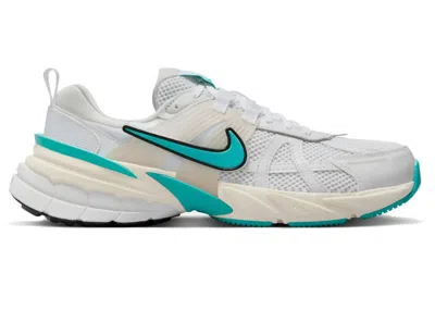 Pre-owned Nike V2k Run (women's) Sneakers In White/dusty Cactus/coconut Milk