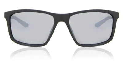 Nike Valiant Fj1996 060 Men's Sunglasses Grey Size 60 In Black